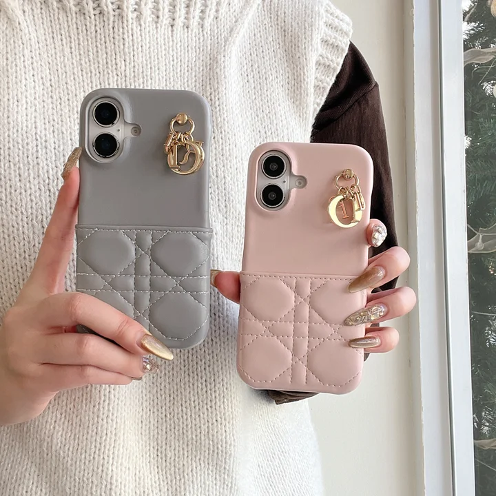 DIOR iphone16ケース カード 収納