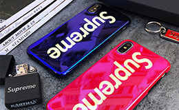 supreme iphonexケース 鏡面効果 